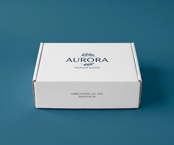 Cardboard White Boxes