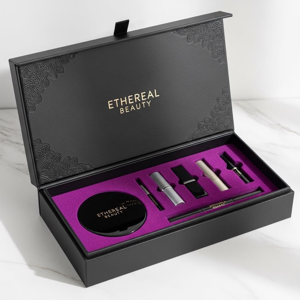 Cosmetic Rigid Boxes With Logo
