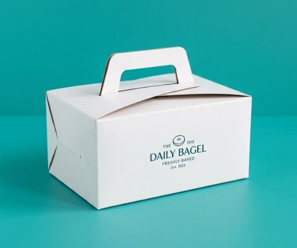 Custom Bagel Bakery Boxes