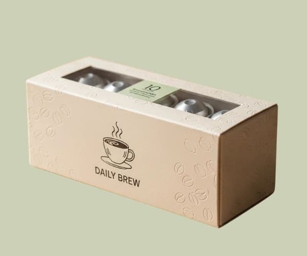 Custom Coffee Pod Boxes Wholesale