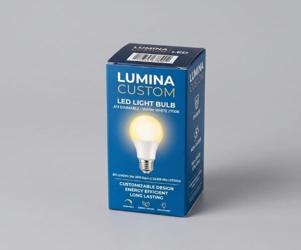 Custom Light Bulb Boxes With Logo