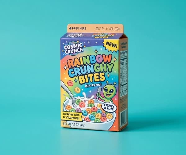 Custom Mini Cereal Boxes