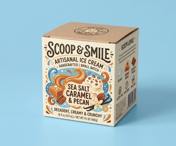 Custom Printed Ice Cream Boxes