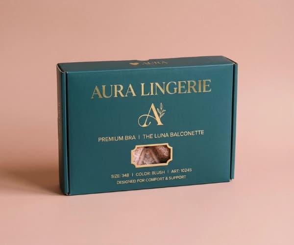 Eco Friendly Bra Packaging
