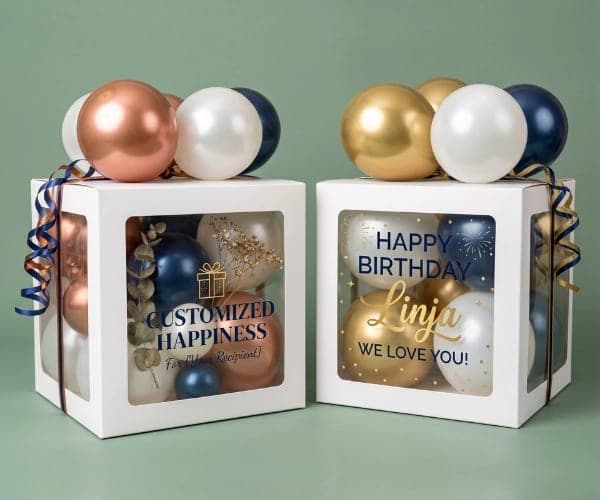Party Balloon Block Boxes