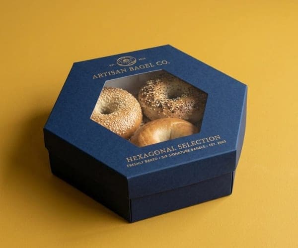 Personalized Bagel Packaging Boxes