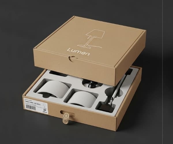 Table Lamp Packaging Box