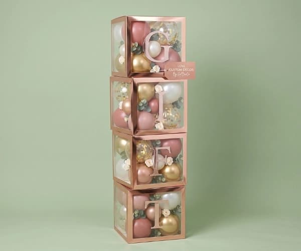 Transparent Balloon Boxes