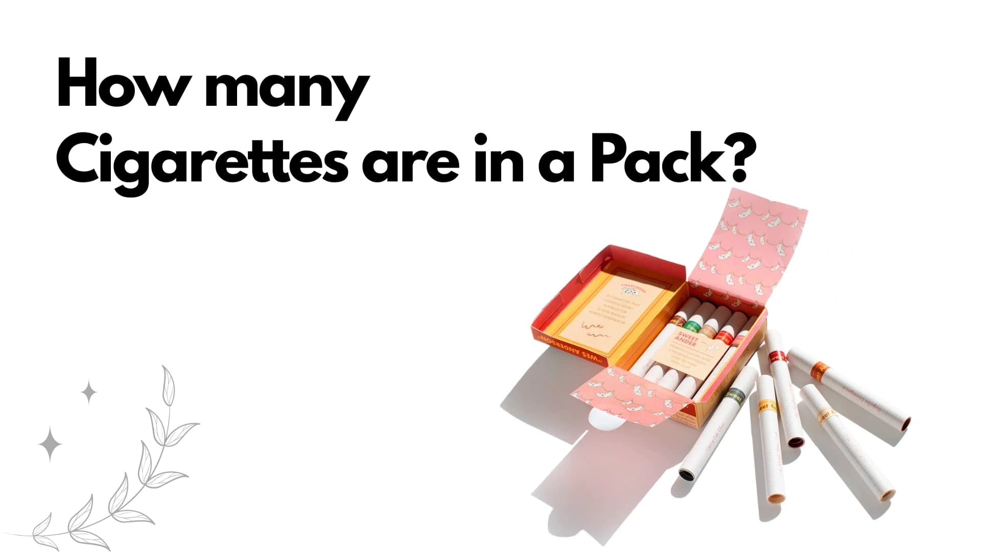 How Many Cigarettes In A Pack? A Guide To Cigarette Pack Sizes