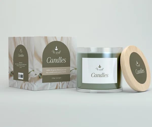Custom Candle Packaging Boxes