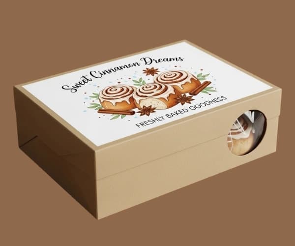 Cinnamon Roll Boxes