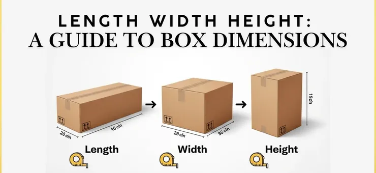 Length Width Height: Guide To Learn Box Dimensions LxWxH