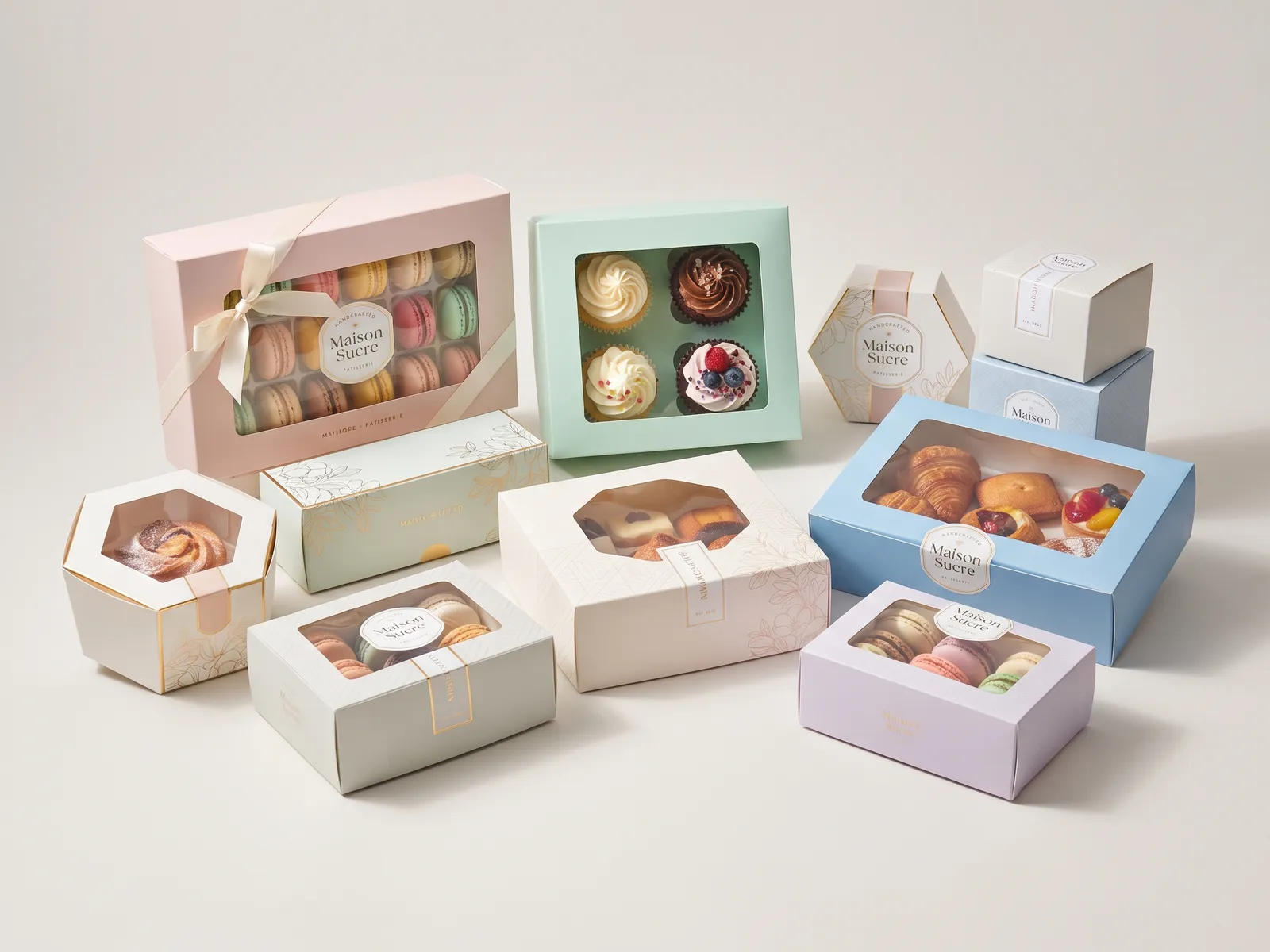 Custom cake boxes by Packaging Hippo
