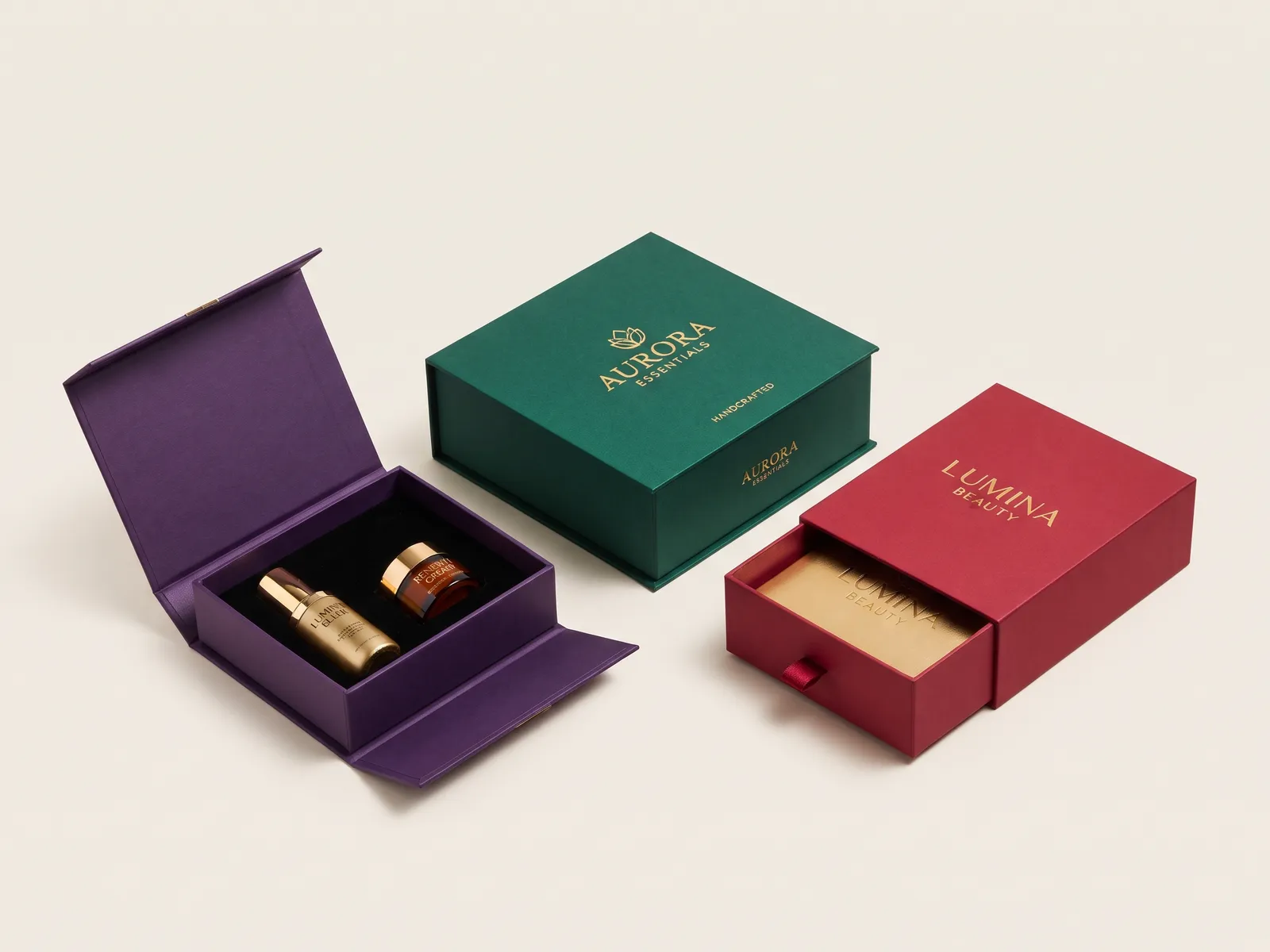 Custom luxury packaging boxes by Packaging Hippo