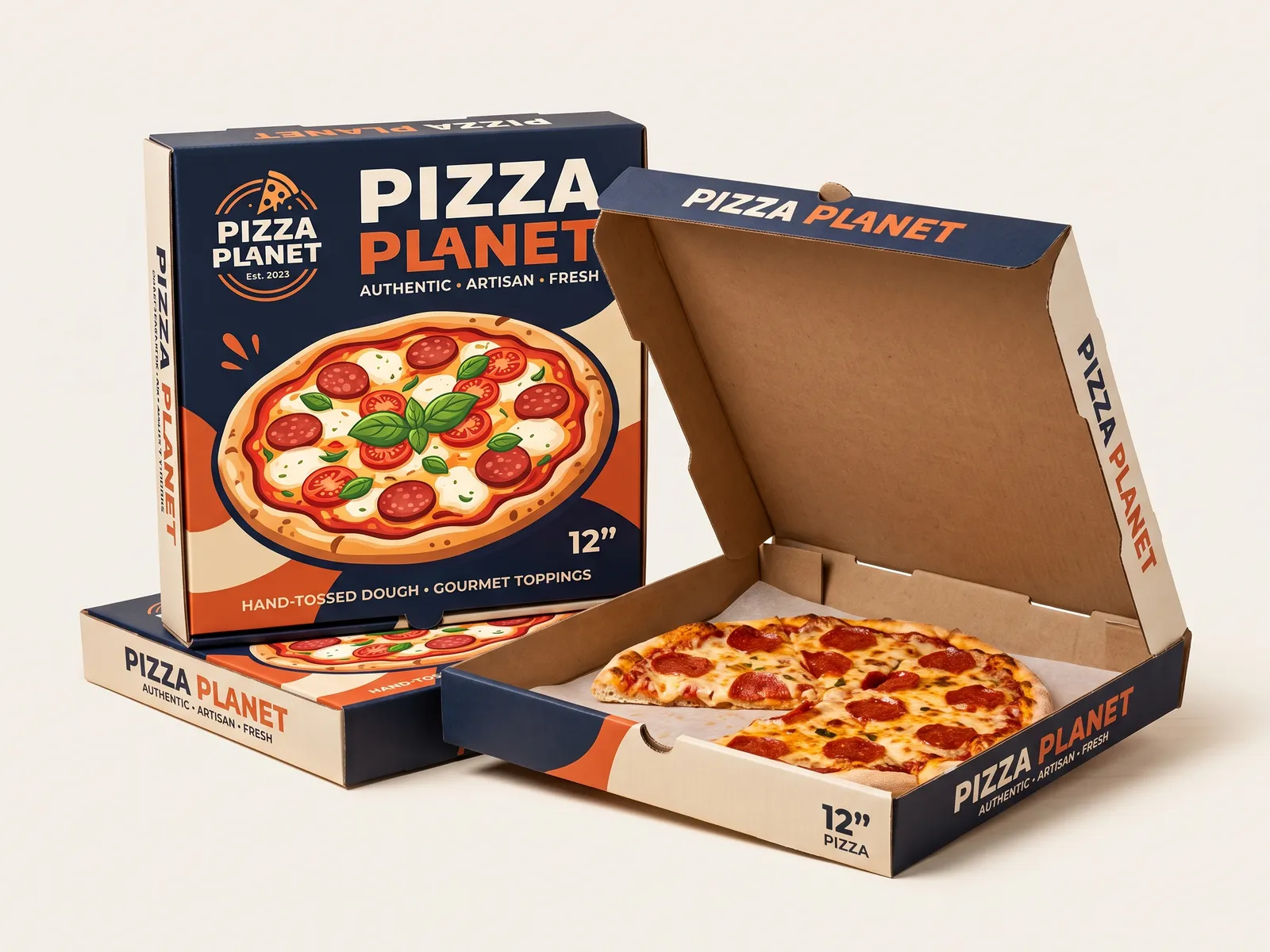 Custom pizza boxes by Packaging Hippo