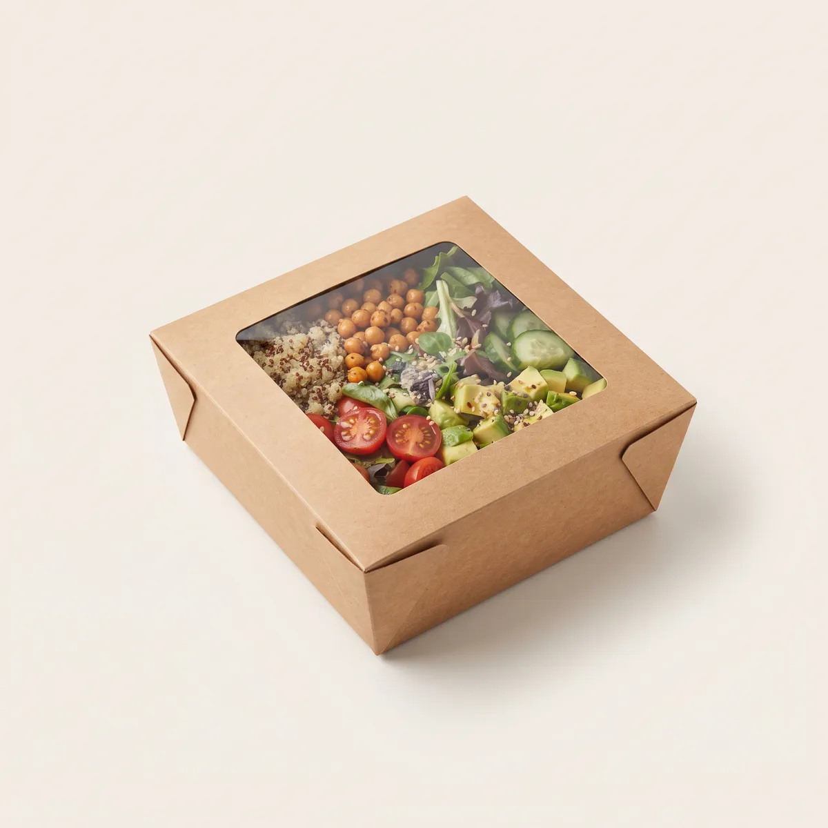 Custom Brown Food Boxes by Packaging Hippo