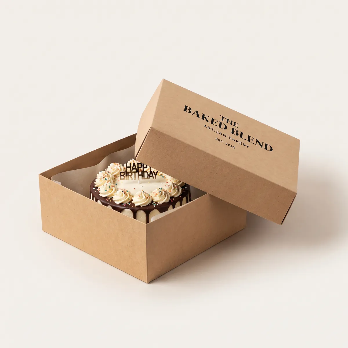 Custom Cardboard Cake Boxes by Packaging Hippo