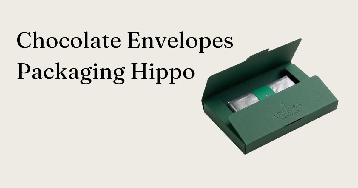 Postable Chocolate Envelopes | Flat, Postable Formats