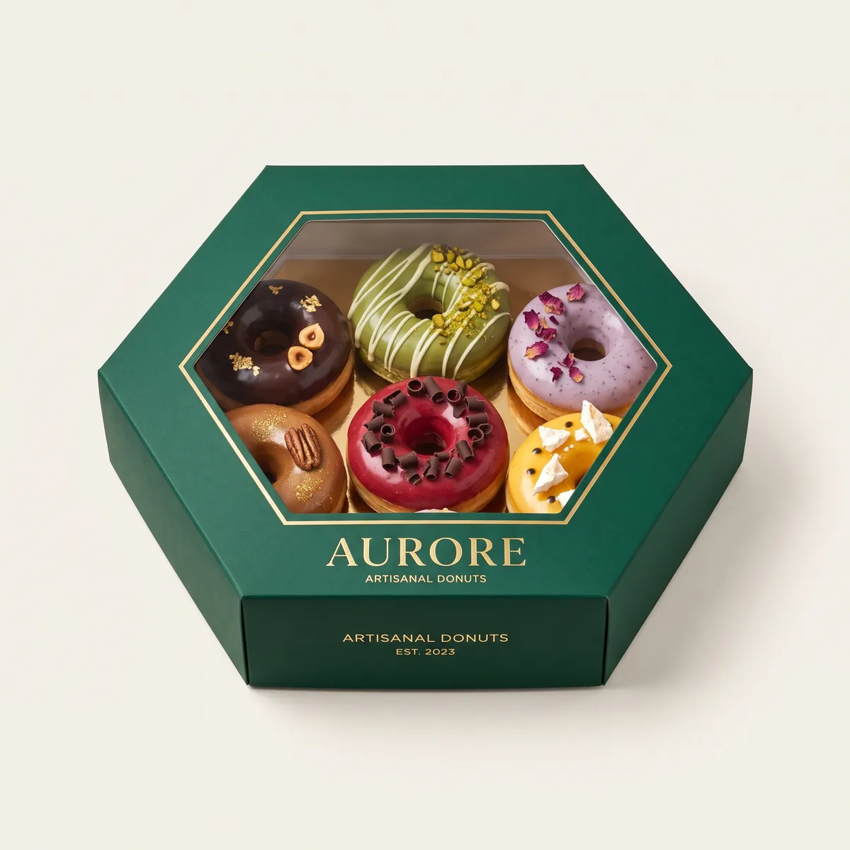 Custom donut boxes by Packaging Hippo