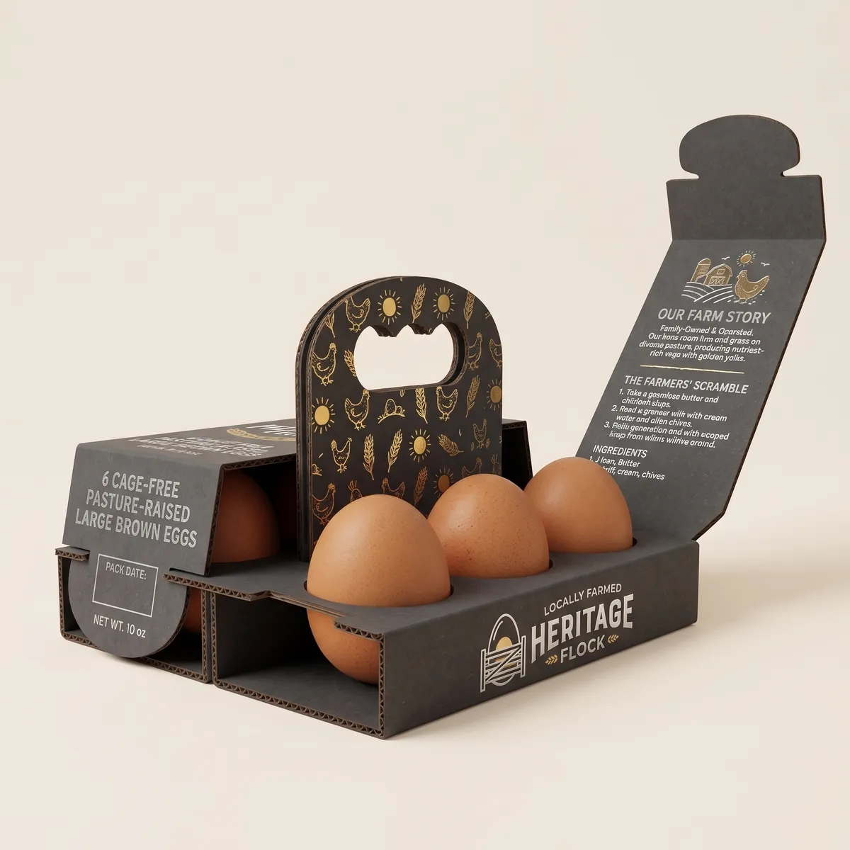 Custom Egg Boxes by Packaging Hippo