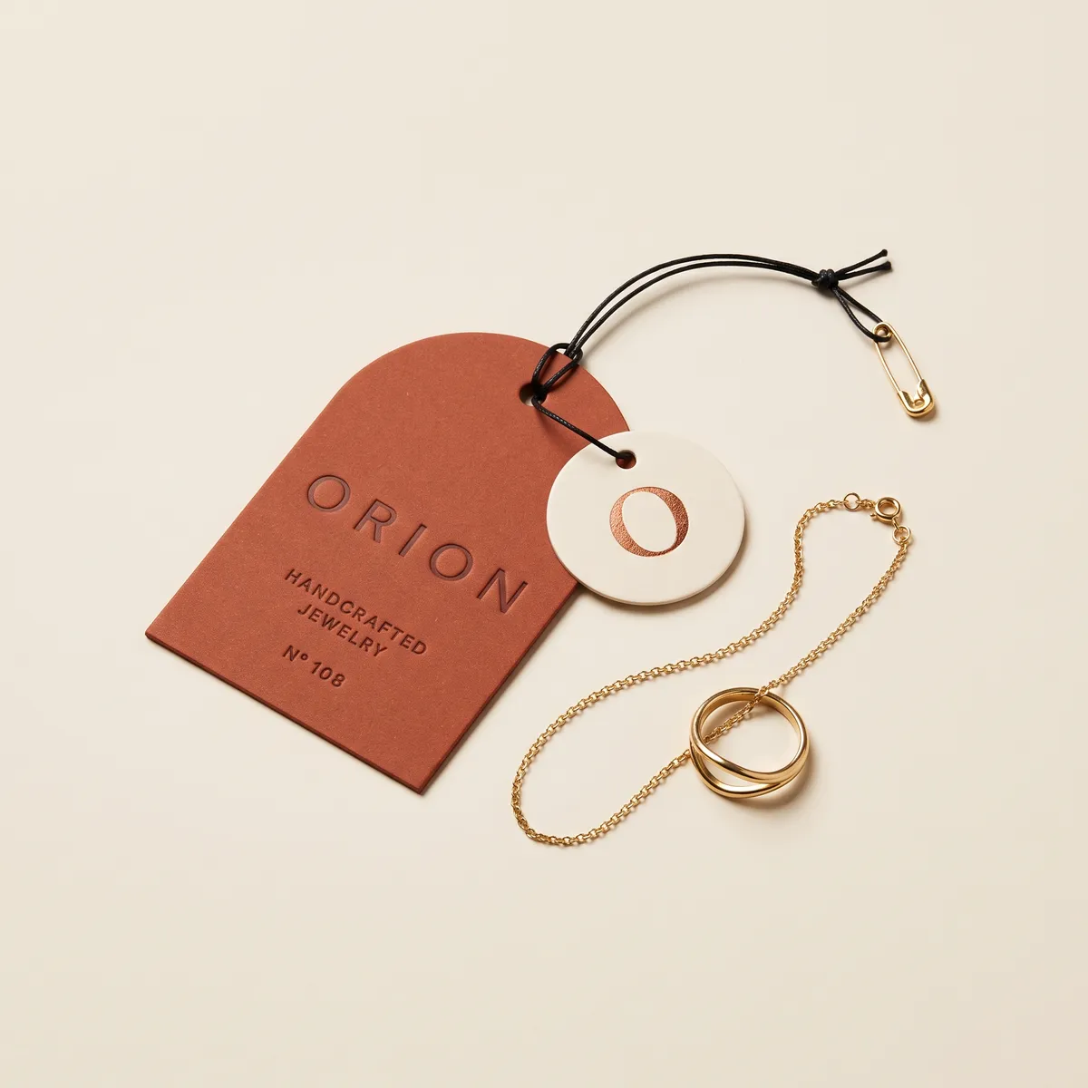 Custom Jewelry Hang Tags by Packaging Hippo