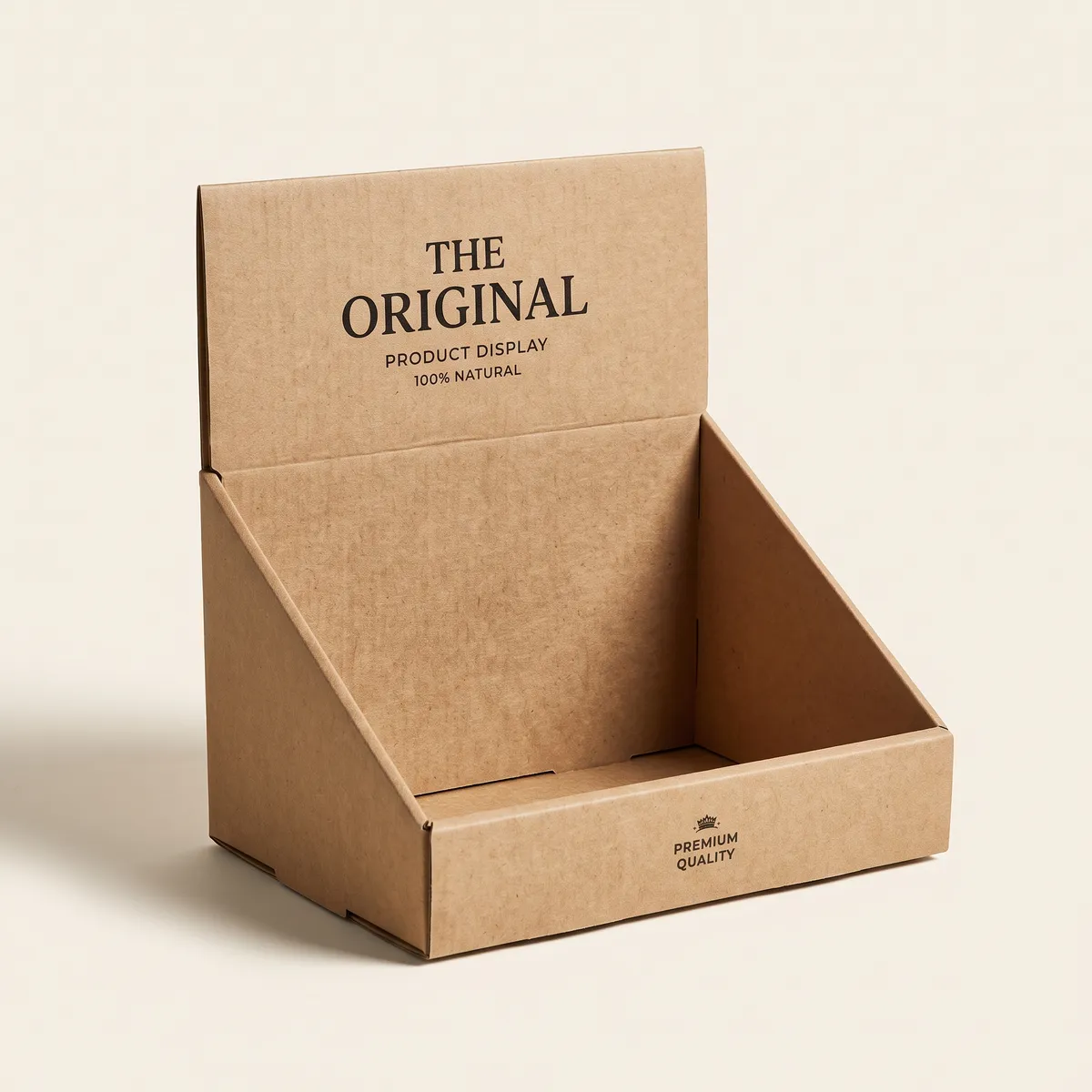 Custom Kraft Display Boxes by Packaging Hippo