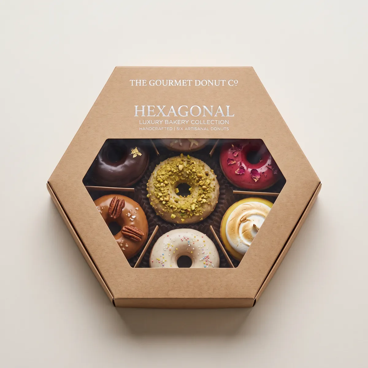 Custom Kraft Donut Boxes by Packaging Hippo
