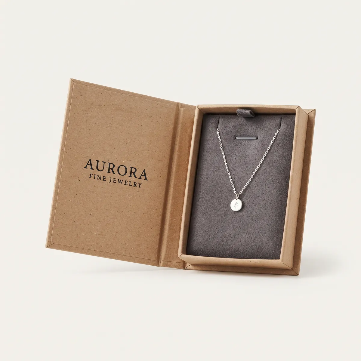 Custom Kraft Necklace Boxes by Packaging Hippo