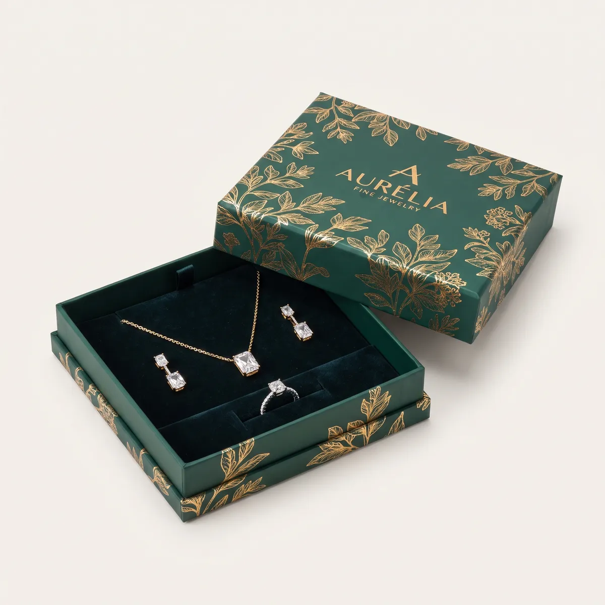Custom Large Jewelry Boxes by Packaging Hippo