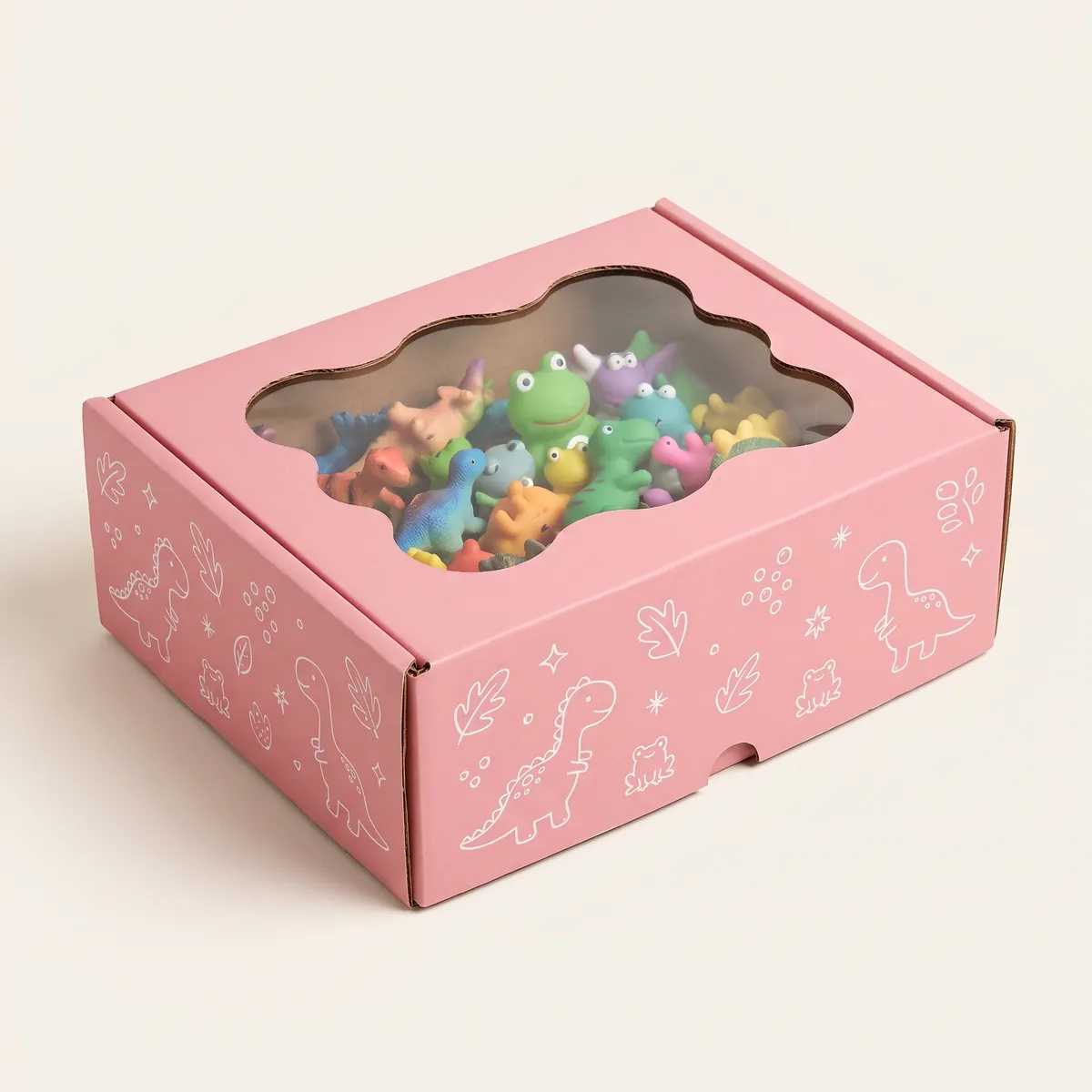 Custom Pink Toy Boxes by Packaging Hippo