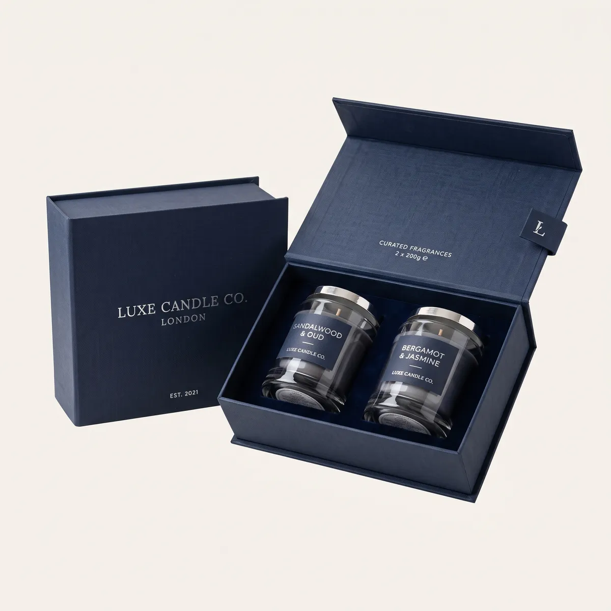 Custom Rigid Candle Boxes by Packaging Hippo