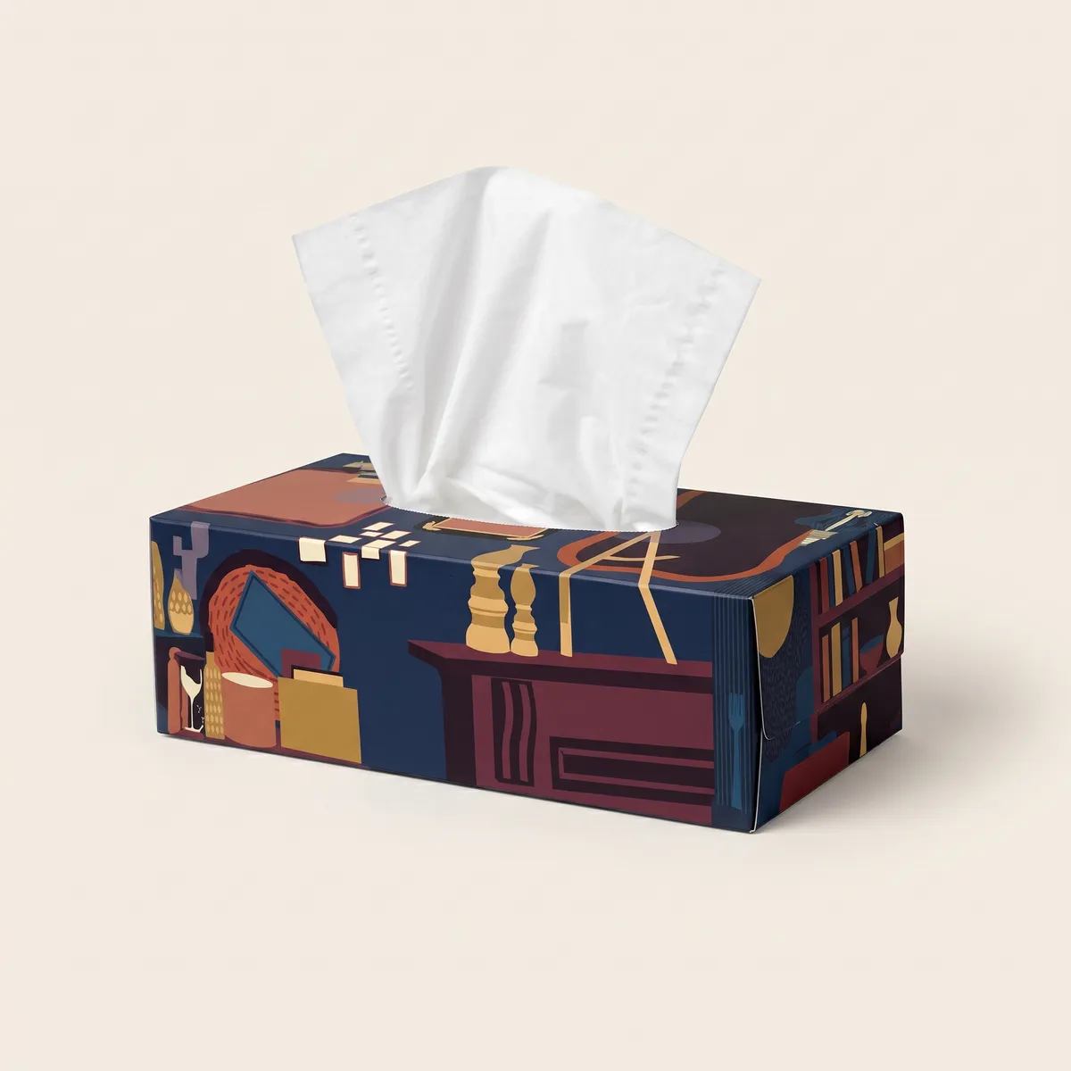 Custom Tissue Dispenser Boxes by Packaging Hippo