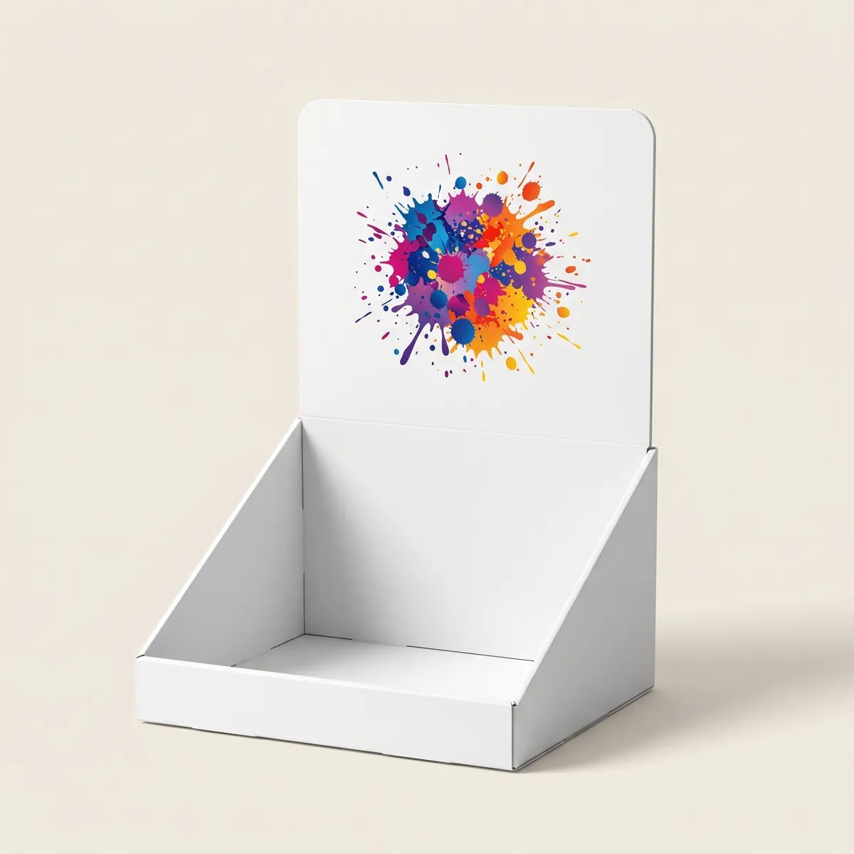 Custom White Display Boxes by Packaging Hippo