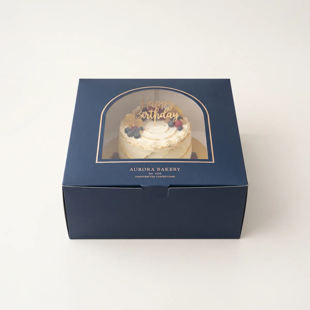 Custom Window Cake Boxes by Packaging Hippo