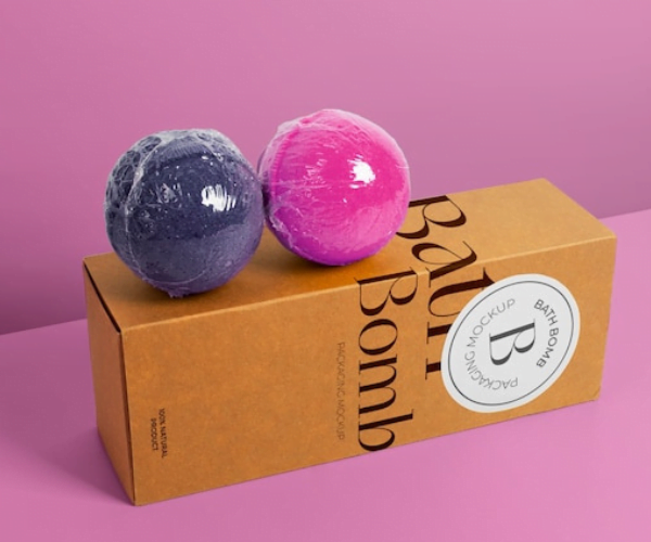 Eco Friendly Bath Bomb Boxes