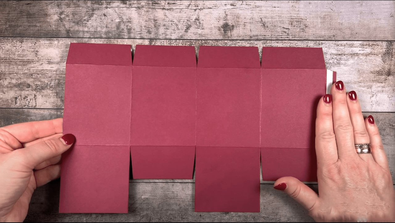 Cut and Fold the Template