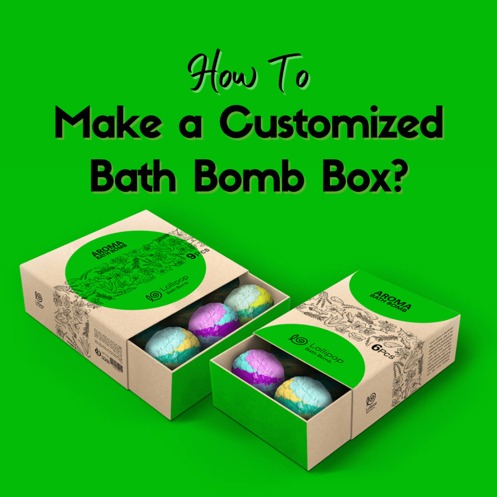 bath bomb customized boxes